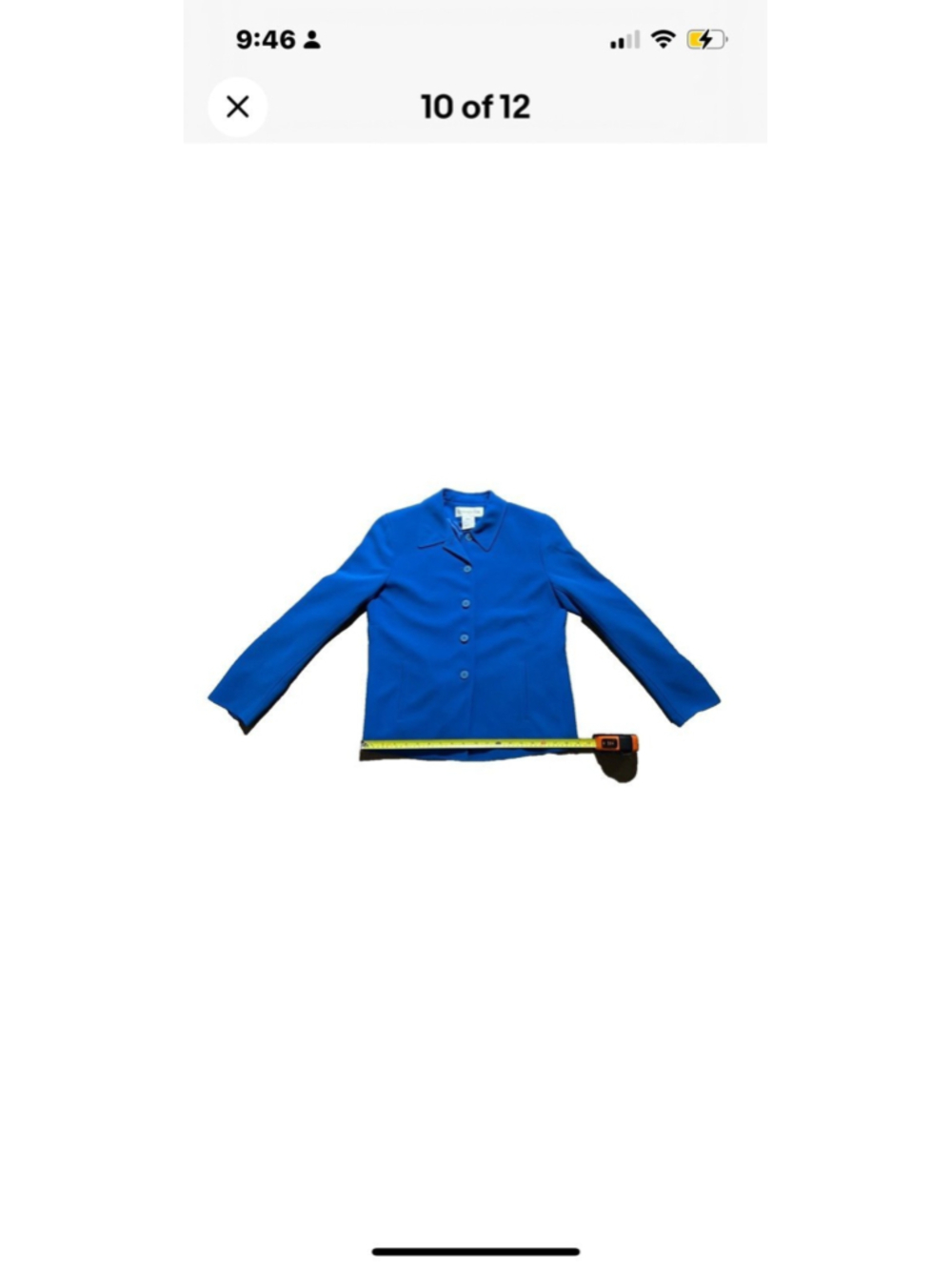 Jones New York women’s size 6 Blue Formal jacket - Picture 9 of 12
